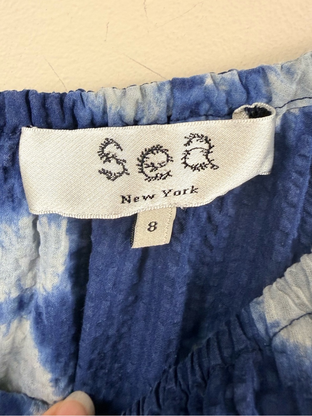 SEA NEW YORK isla print cotton mini dress - Picture 6 of 16